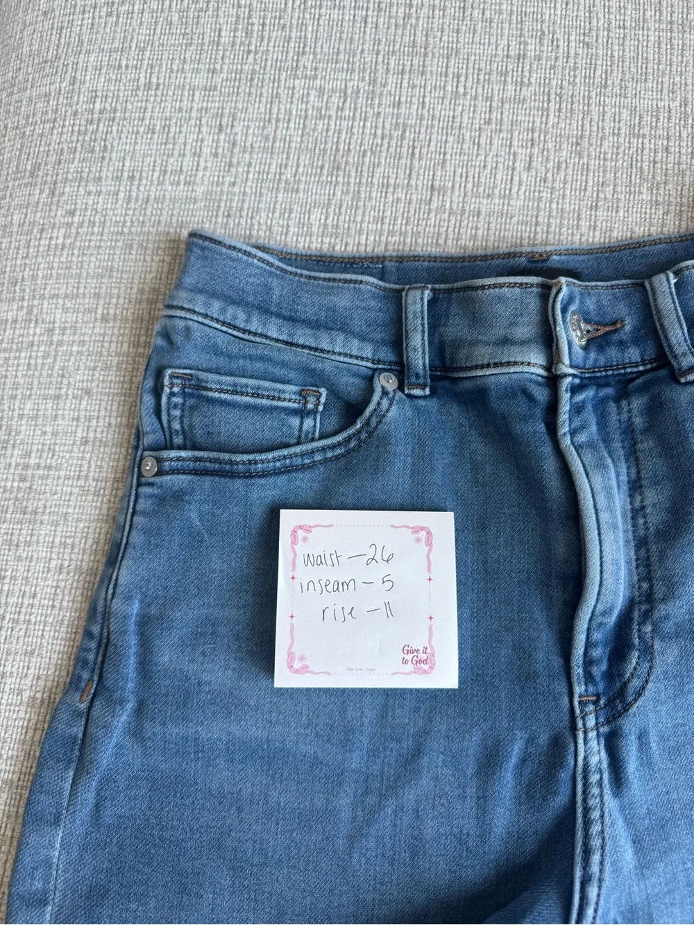 Express Midi Mom Shorts Denim Jean Shorts
